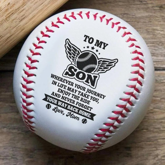 Baseball Gifts for Boys - Enjoy The Ride And Never Forget Your Way Back Home