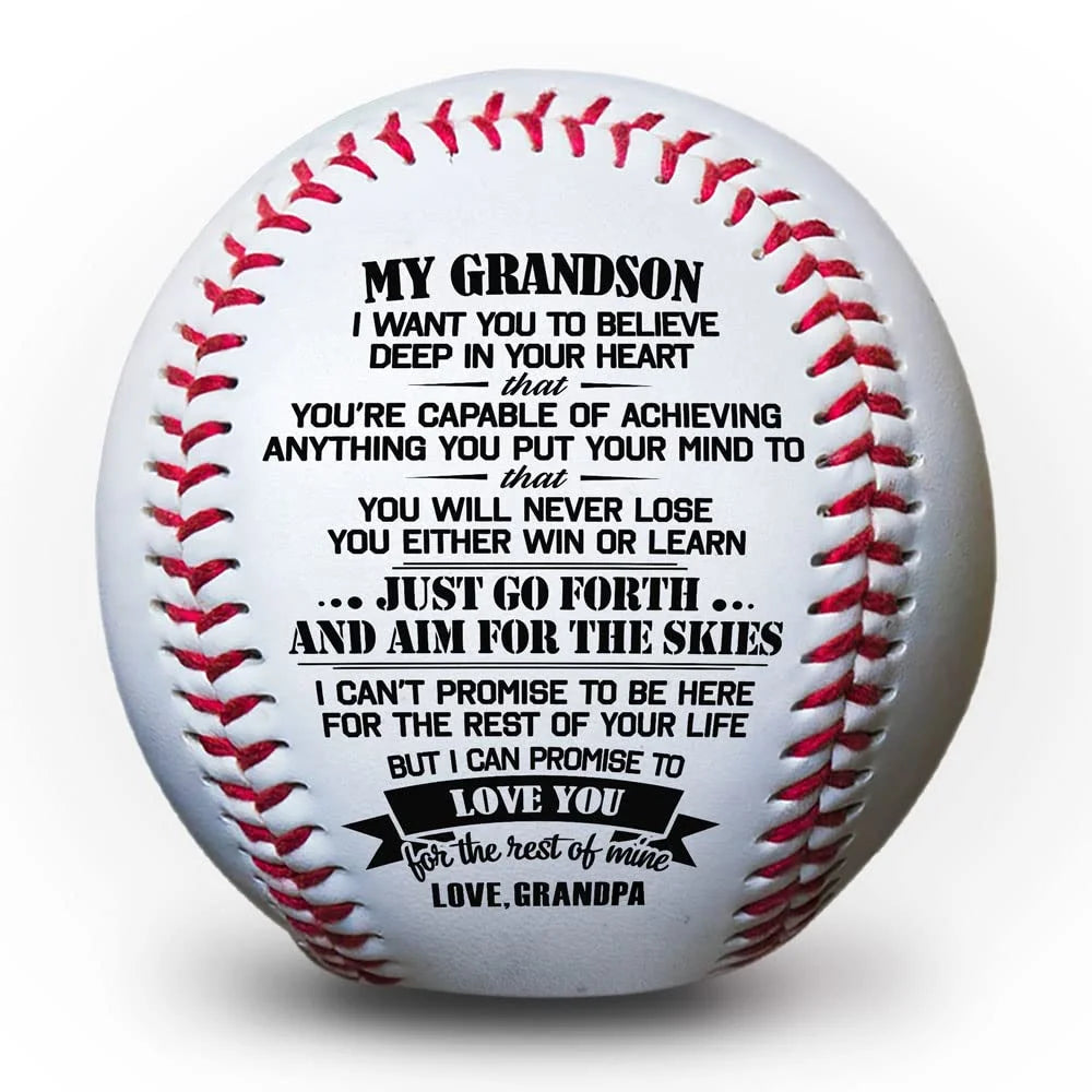 Baseball Gifts for Boys - My Grandson