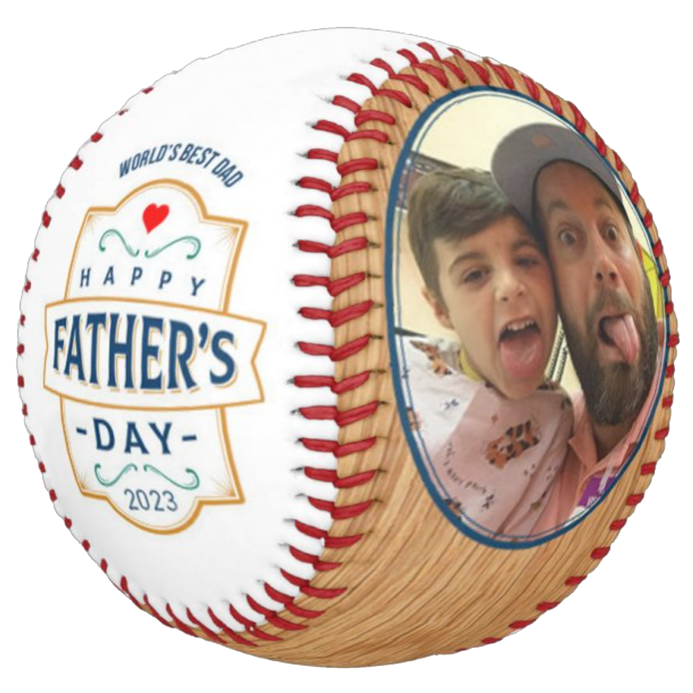 Custom Baseball And Softball Fathers  Gift - Vintage