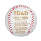 Baseball - To My Dad - Thank You For Teaching Me To Catch And Throw