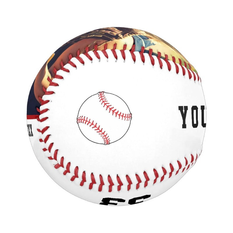 Custom Baseball And Softball with Team Name Number Photo