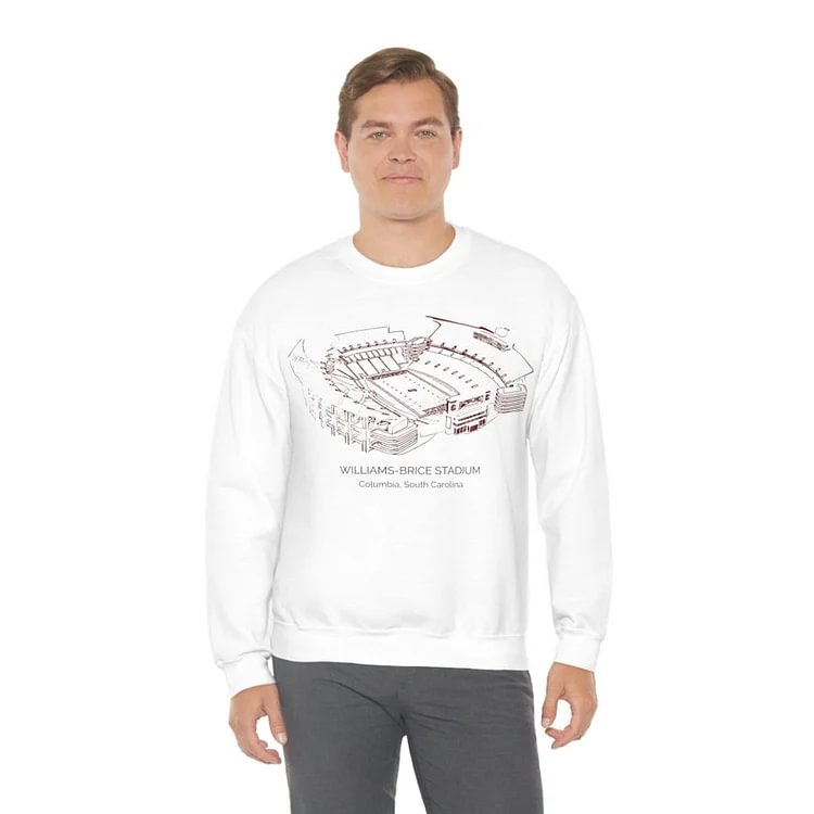 South Carolina Gamecocks Stadium Crewneck Sweatshirt