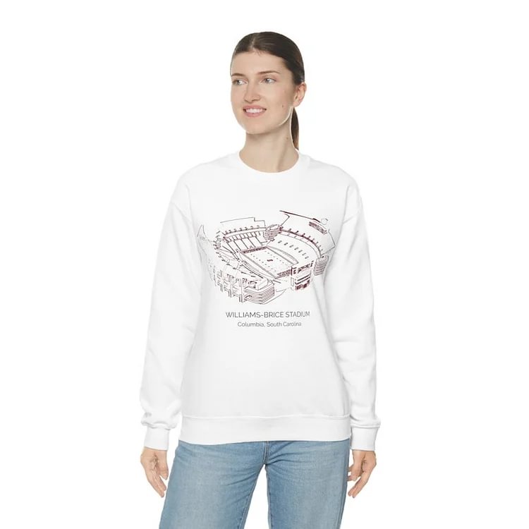 South Carolina Gamecocks Stadium Crewneck Sweatshirt