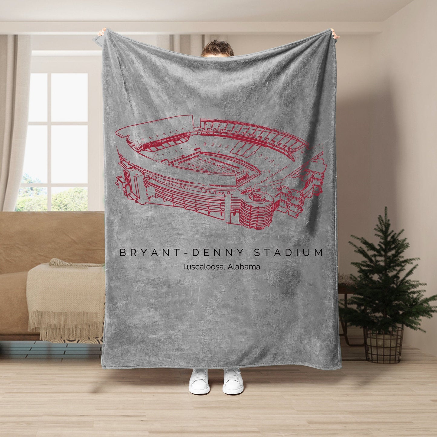 Bryant–Denny Stadium - Alabama Crimson Tide football,College Football Blanket