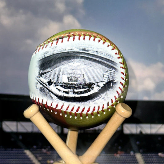 Wrigley Field Hand Drawn Stadium Baseballs