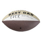 Rustic Best Dad Ever Father's Day 3 Photo Collage Football