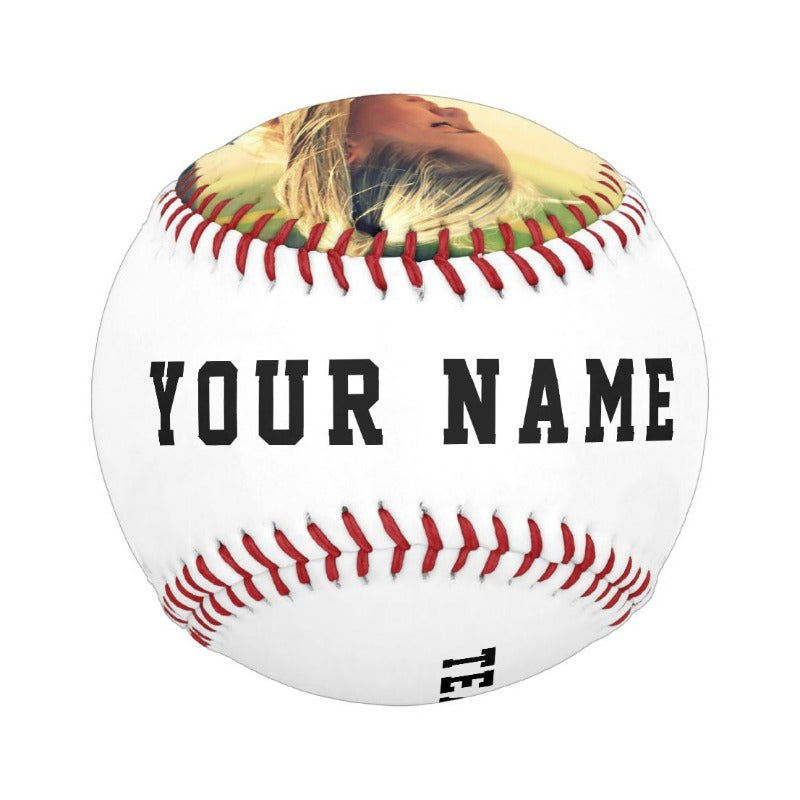 Custom Baseball And Softball with Team Name Number Photo