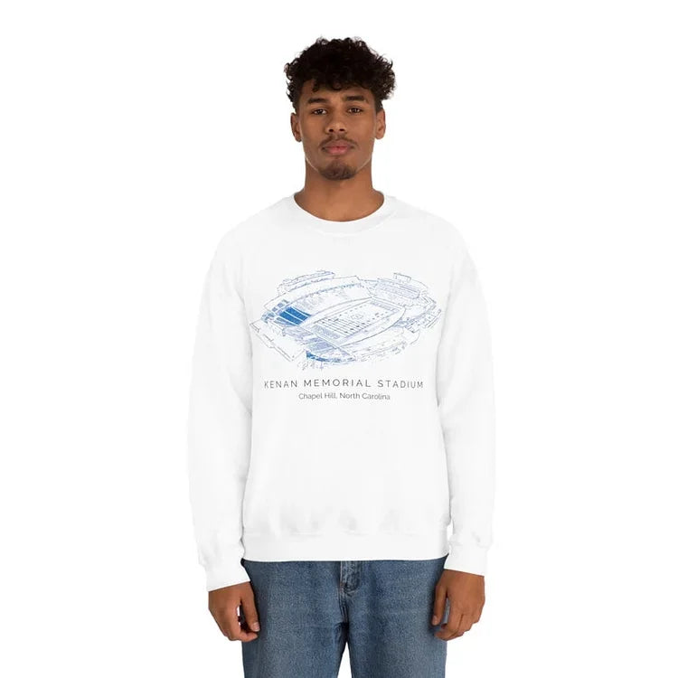 UNC Stadium Crewneck Sweatshirt