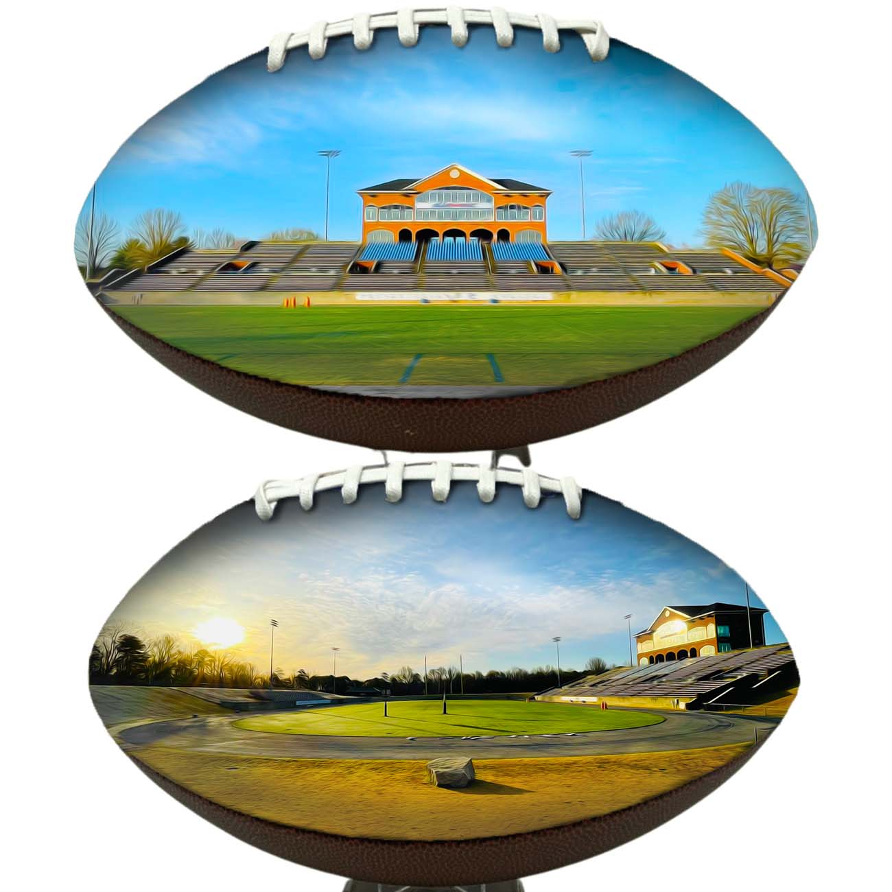 Memorial (Bailey) Stadium Football University Series