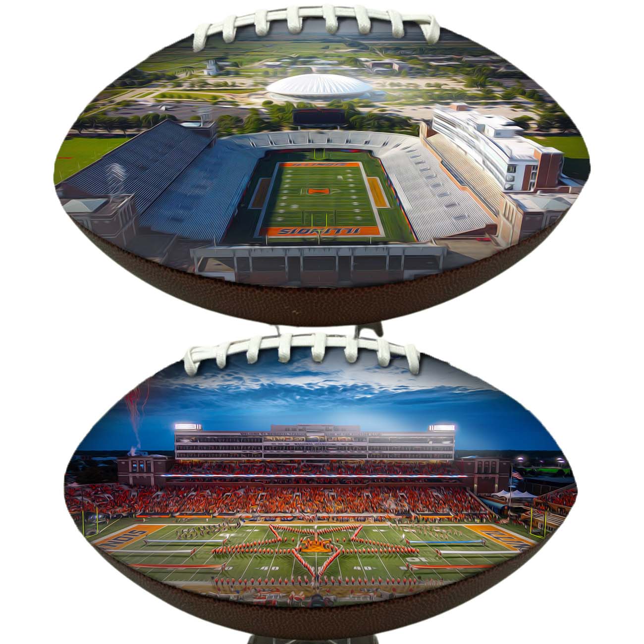 Stagg Memorial Stadium Football University Series