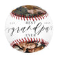 Best Grandpa Ever Script Fathers Day Photo Collage Baseball