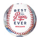 Best Papa Ever | Happy Birthday Photos & Monogram Baseball